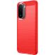 Силиконовый (TPU) чехол MOFI Carbon Fiber для Xiaomi Redmi A7 Pro - Red (409710R). Фото 1 из 9