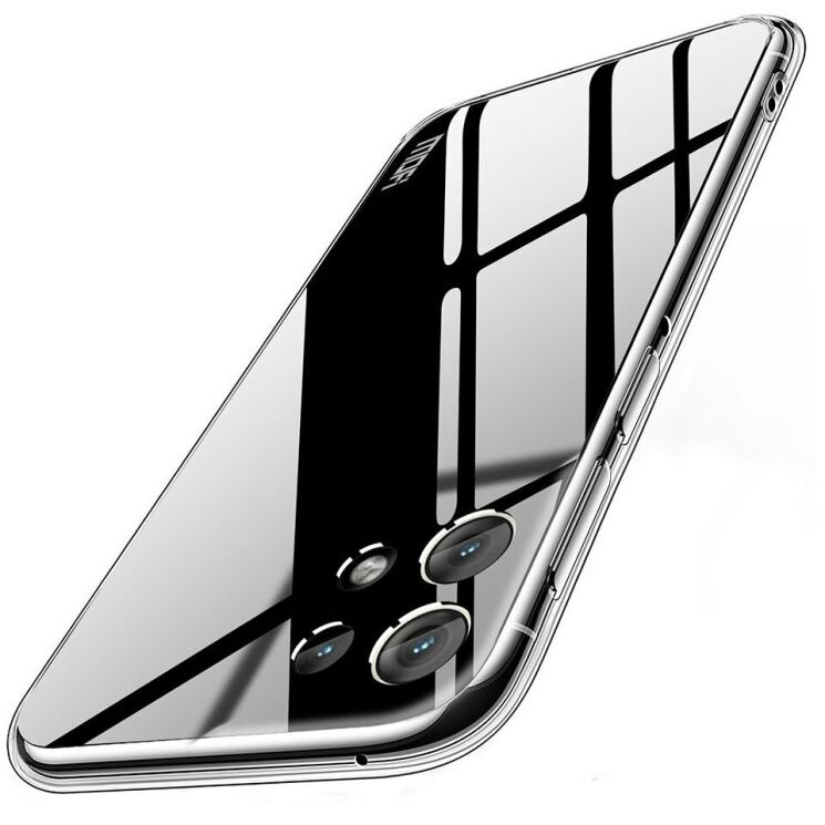 Силиконовый (TPU) чехол MOFI Thin Guard для Motorola Edge 50 Neo - Transparent: фото 3 из 11