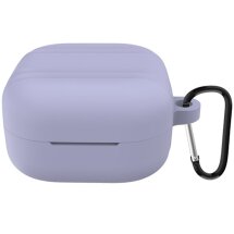 Силіконовий (TPU) чохол Reframe Silicone Case для Samsung Galaxy Buds 4 / Buds 4 Pro - Grey / Blue: фото 1 з 10