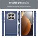 Силиконовый (TPU) чехол UniCase Carbon для Xiaomi Redmi Note 15 Pro - Blue (405204L). Фото 10 из 10
