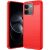 Силиконовый (TPU) чехол UniCase Carbon для Xiaomi Redmi Note 17 Pro Max - Red: фото 1 из 9