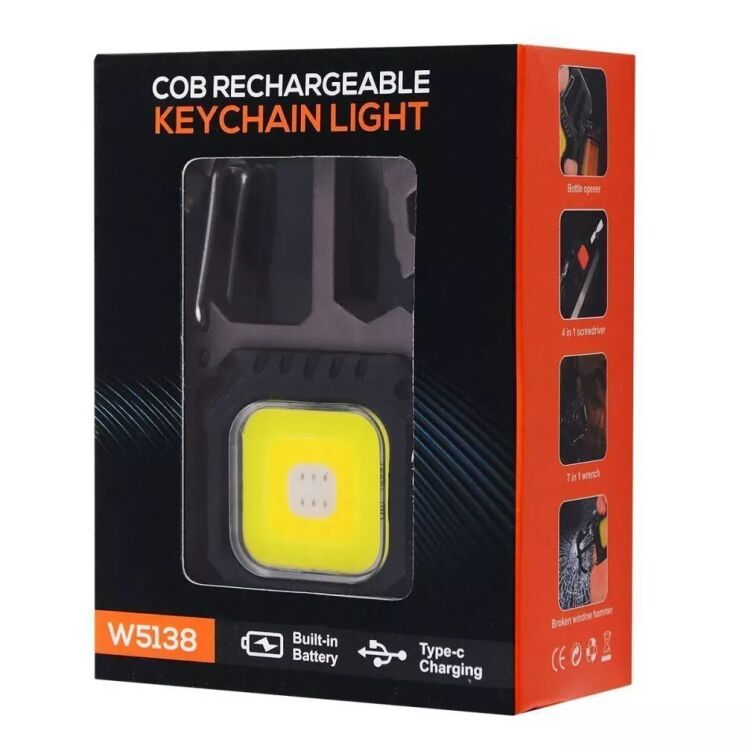 Світлодіодний ліхтарик Reframe W5138 Type-C (500mAh) - Black (981985B) Світлодіодний ліхтарик Reframe W5138 Type-C (500mAh) - Black: фото 4 з 9