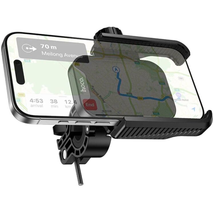 Велосипедный держатель Hoco H91 Motorcycle Bicycle Holder - Black: фото 5 из 9