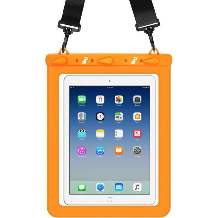 Вологозахисний чохол PICTET.FINO RH02 Waterproof Bag для планшетів з діагоналлю до 13 дюймів - Orange: фото 4 з 10
