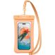 Влагозащитный чехол Spigen (SGP) Velo A610 Universal Waterproof Case (ACS06011) - Apricot (981824O). Фото 1 из 8