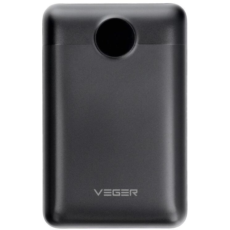 Внешний аккумулятор VEGER S20 QC3.0 PD22.5W (20000mAh) - Black: фото 2 из 10