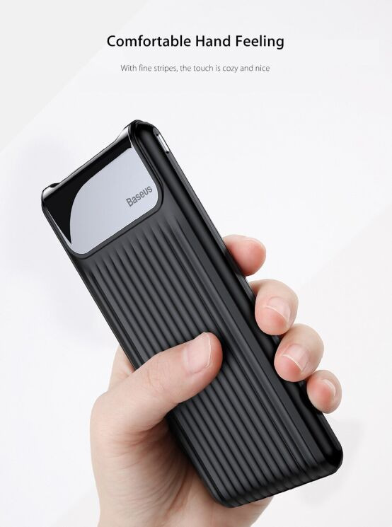 Внешний аккумулятор&nbsp;Baseus Thin (10000mAh) PPYZ-C01 - Black: фото 8 из 19