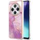 Захисний чохол Deexe Marble Case для Xiaomi Redmi 14C / Redmi A4 5G / Poco C75 - Light Purple (366062LV). Фото 1 из 6