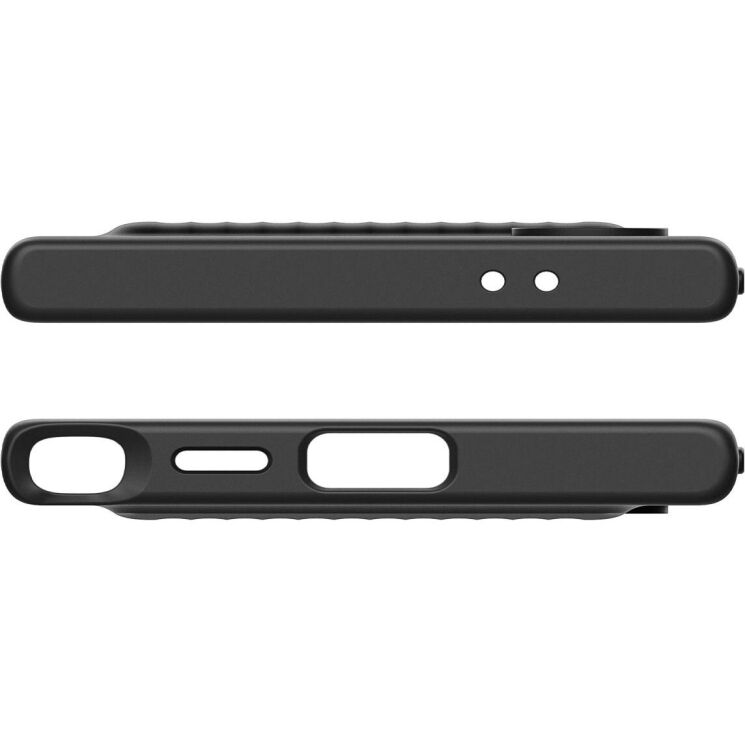 Защитный чехол Spigen (SGP) Liquid Slot для Samsung Galaxy S24 Ultra (S928) - Matte Black: фото 13 из 15