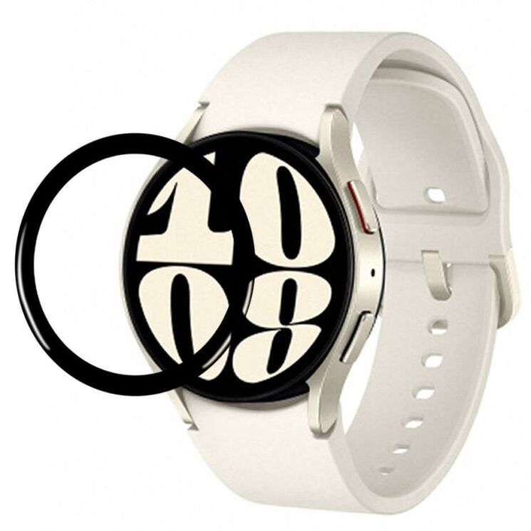 Защитная пленка Deexe 3D Film для Samsung Galaxy Watch 6 / 7 (44mm) - Black: фото 1 из 5