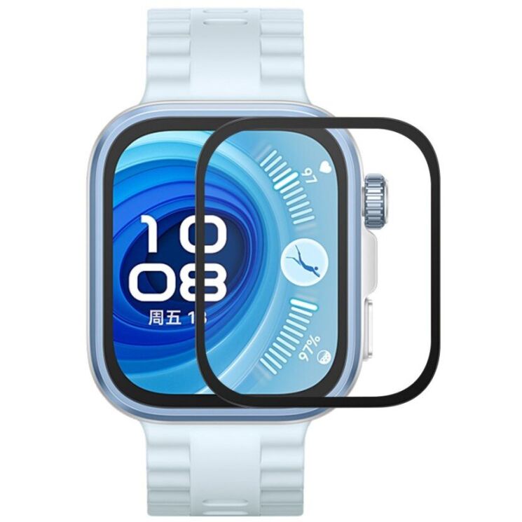 Защитная пленка ENKAY 3D Curved Film для Huawei Watch Fit 4 Pro - Transparent: фото 1 из 7