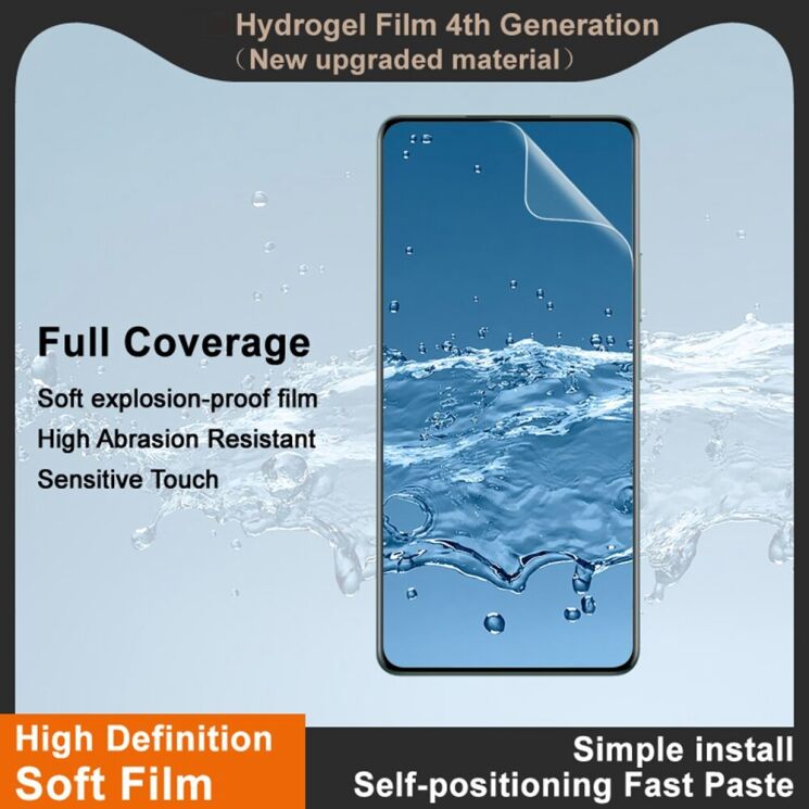 Защитная пленка IMAK Hydrogel Clear Film для Realme 15 / 15 Pro: фото 4 из 10