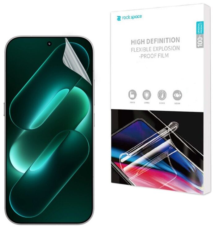 Защитная пленка на экран RockSpace Explosion-Proof SuperClear для Xiaomi 18 Pro (219202) Защитная пленка на экран RockSpace Explosion-Proof SuperClear для Xiaomi 18 Pro: фото 1 из 10