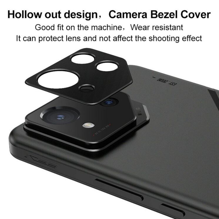 Защитная рамка IMAK Camera Styling для ASUS ROG Phone 8 Pro - Black: фото 6 из 9