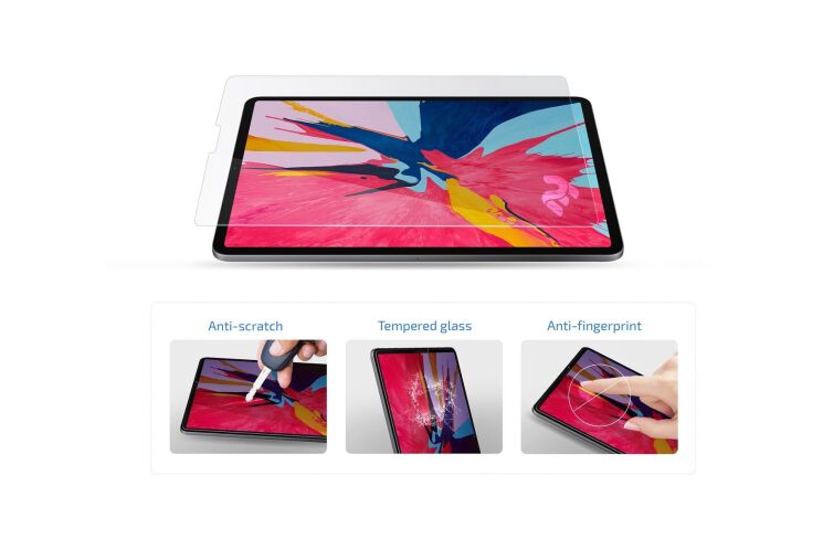 Захисне скло 2E HD Clear Glass для Xiaomi Mi Pad 4: фото 2 з 5