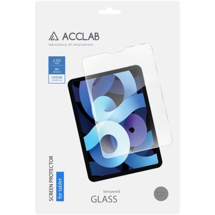 Защитное стекло ACCLAB Tempered Glass для Samsung Galaxy Tab S9 FE (X510): фото 2 из 7