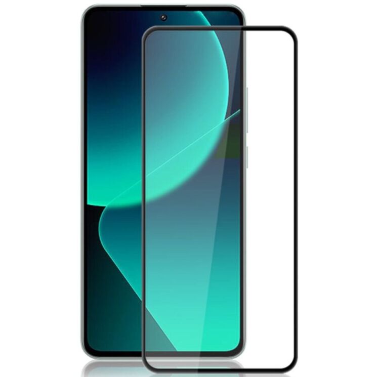 Защитное стекло AMORUS Full Glue Tempered Glass для Xiaomi 13T / 13T Pro - Black: фото 1 из 9