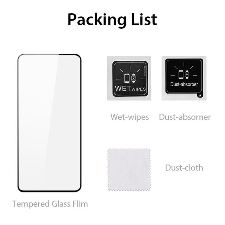Защитное стекло DUX DUCIS Full Glue для Xiaomi Poco F6 - Black: фото 8 из 9