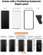 Защитное стекло IMAK 3D Curved Glass with Positioning Framework для OnePlus 12 - Black (344258B). Фото 9 из 11