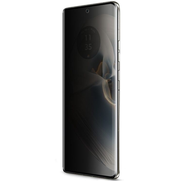 Защитное стекло IMAK 3D Curved Privacy для Motorola Edge 50 / Edge 50 Pro / Edge 50 Fusion - Black: фото 4 из 12