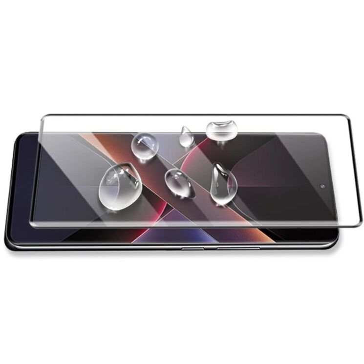 Защитное стекло MOCOLO 3D Curved Full Size для Xiaomi Poco X7 - Black: фото 4 из 9