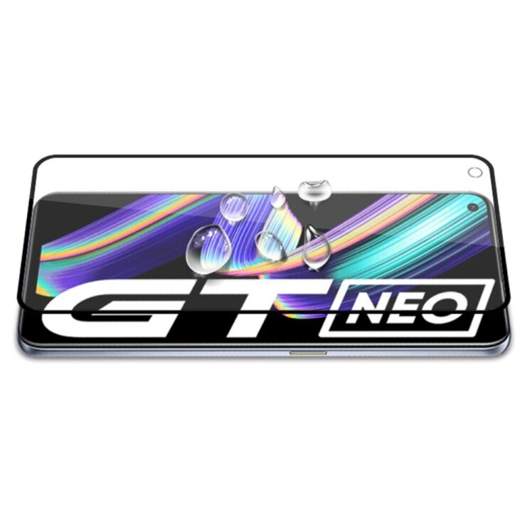 Защитное стекло MOCOLO Full Glue Cover для Realme GT - Black: фото 2 из 10