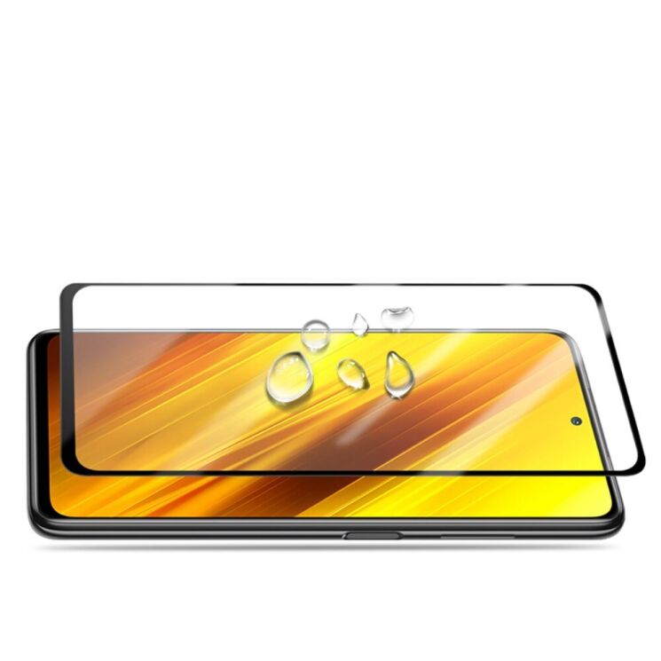 Защитное стекло MOCOLO Full Glue Cover для Xiaomi Poco X3 / Poco X3 Pro - Black: фото 4 из 6