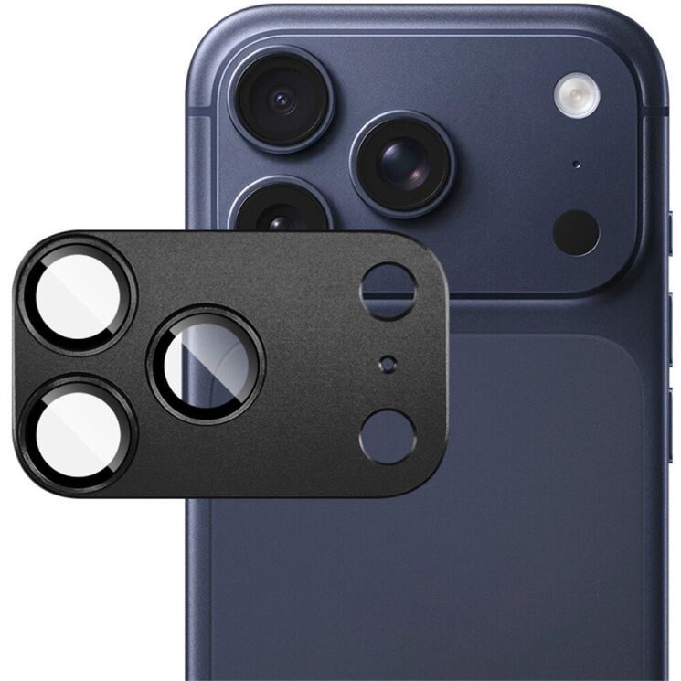 Захисне скло на камеру IMAK Camera Lens Combo для iPhone 18 Pro - Grey (423664H) Захисне скло на камеру IMAK Camera Lens Combo для iPhone 18 Pro - Grey: фото 5 з 9