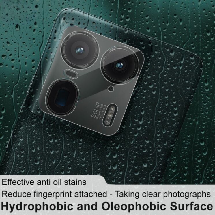 Защитное стекло на камеру IMAK Integrated Lens Protector для Motorola Edge 50 Ultra: фото 5 из 9