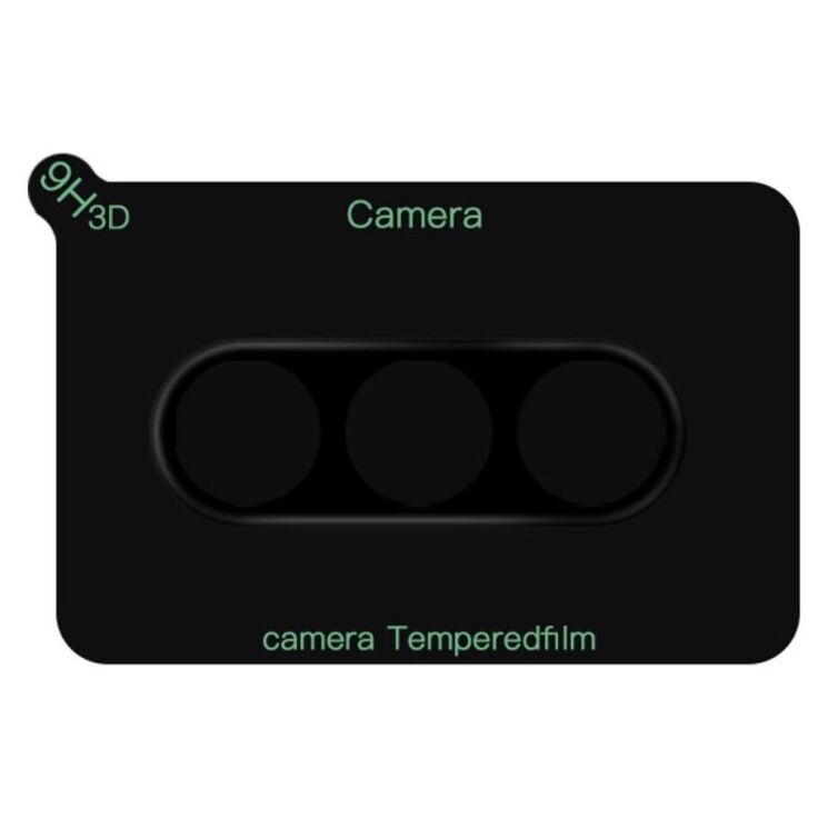 Защитное стекло на камеру RURIHAI Black Lens для Samsung Galaxy Fold 6 - Black: фото 4 из 5