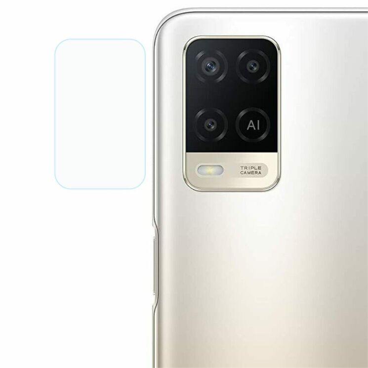Защитное стекло на заднюю камеру Deexe Lens Protector для OPPO A54: фото 1 из 2