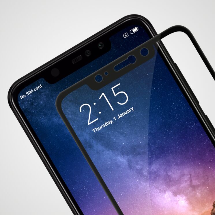 Защитное стекло NILLKIN 3D CP+ для Xiaomi Redmi Note 6 / Note 6 Pro: фото 3 из 13