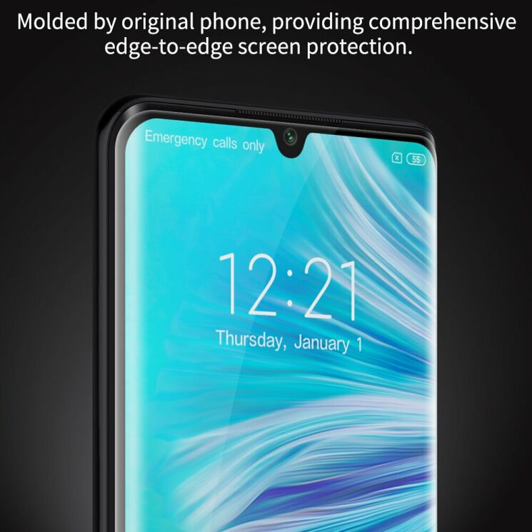 Захисне скло NILLKIN 3D DS+MAX для Xiaomi Mi Note 10 Pro - Black: фото 13 з 20