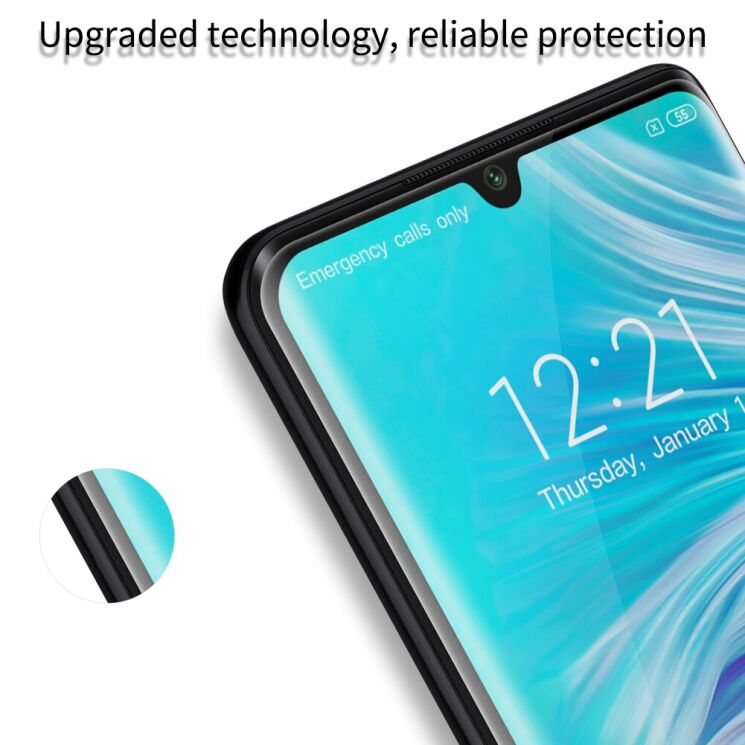 Захисне скло NILLKIN 3D DS+MAX для Xiaomi Mi Note 10 Pro - Black: фото 8 з 20