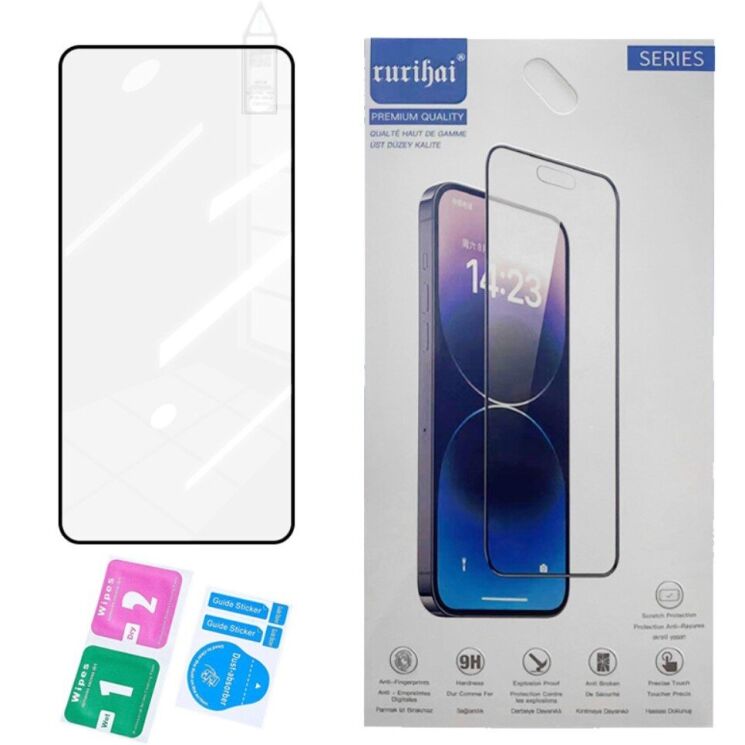 Защитное стекло RURIHAI Full Glue Screen Protect для OnePlus Nord 4 - Black: фото 4 из 4