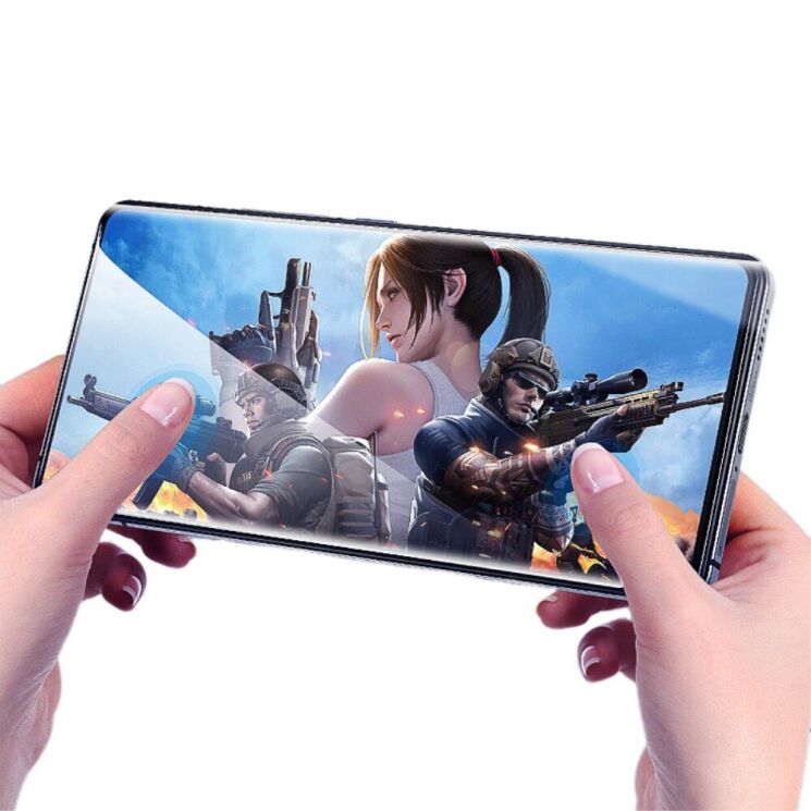 Захисне скло RURIHAI Side Glue для Honor Magic 6 Pro - Black: фото 3 з 6