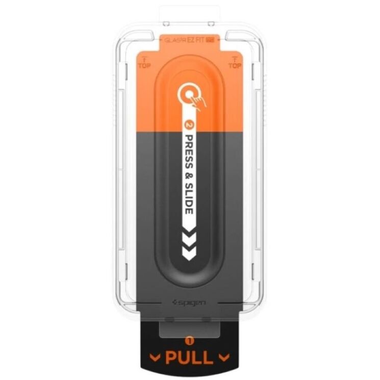 Захисне скло Spigen (SGP) Glas.tR EZ Fit Pro для Samsung Galaxy S25 Edge (S937) AGL09411: фото 4 з 13