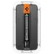 Защитное стекло Spigen (SGP) Glas.tR SLIM HD для Apple iPhone 15 Pro Max - Black (349625B). Фото 6 из 13