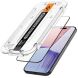 Защитное стекло Spigen (SGP) Glas.tR SLIM HD для Apple iPhone 15 Pro Max - Black (349625B). Фото 5 из 13