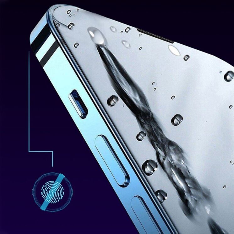 Защитное стекло X-LEVEL Anti-spy для Apple iPhone 15 Pro Max - Black: фото 7 из 8