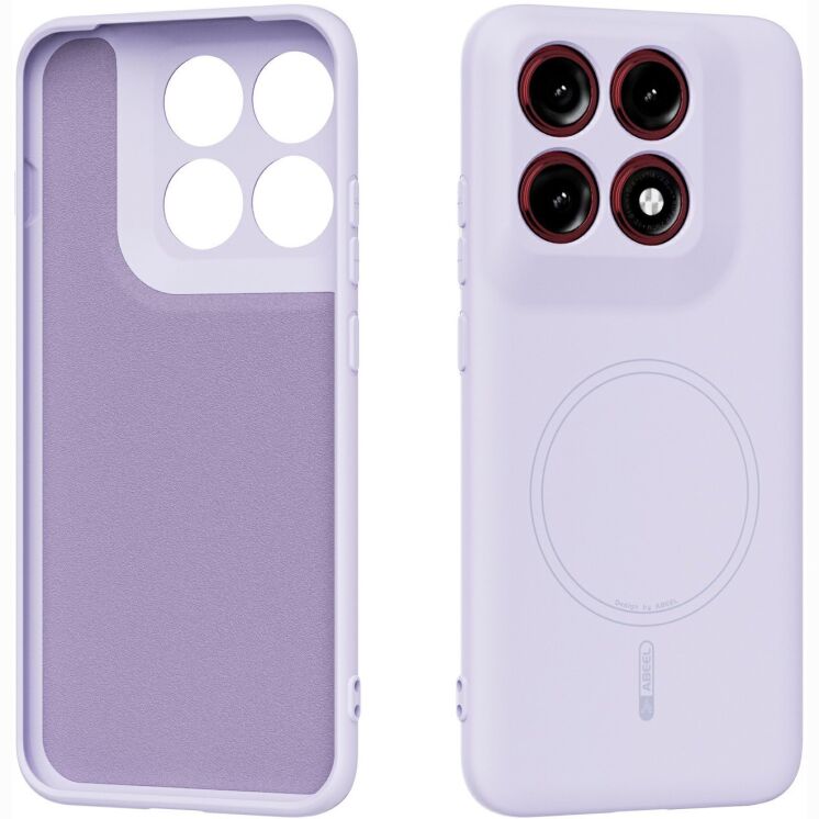 Захисний чохол ABEEL Lyra Skin with MagSafe для Motorola Edge 70 Pro - Purple: фото 1 з 7