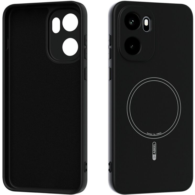 Захисний чохол ABEEL Lyra Skin with MagSafe для OnePlus 15R / Ace 6 / Ace 6T - Black (408055B) Захисний чохол ABEEL Lyra Skin with MagSafe для OnePlus 15R / Ace 6 / Ace 6T - Black: фото 1 з 7