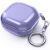 Защитный чехол AHASTYLE Crystal Case для Samsung Galaxy Buds Live / Buds Pro / Buds 2 / Buds 2 Pro / Buds FE - Transparent Purple: фото 1 из 7