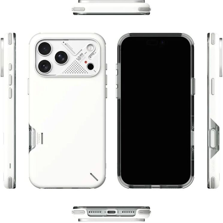 Захисний чохол AULUMU Armor Slim Shockproof Case для iPhone 18 Pro / 17 Pro - White (423713W) Захисний чохол AULUMU Armor Slim Shockproof Case для iPhone 18 Pro / 17 Pro - White: фото 4 з 10