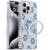 Защитный чехол CASEKOO Floral Series MagSafe для iPhone 15 Pro Max - Blue Flowers: фото 1 из 5