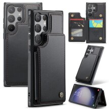Защитный чехол CaseMe C22 Series для Samsung Galaxy S23 Ultra (S918) - Black: фото 1 из 12