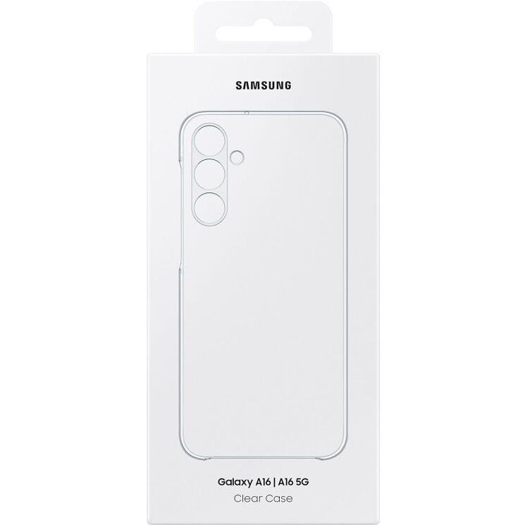 Защитный чехол Clear Case для Samsung Galaxy A16 (A165) EF-QA166CTEGWW - Transparent: фото 6 из 6