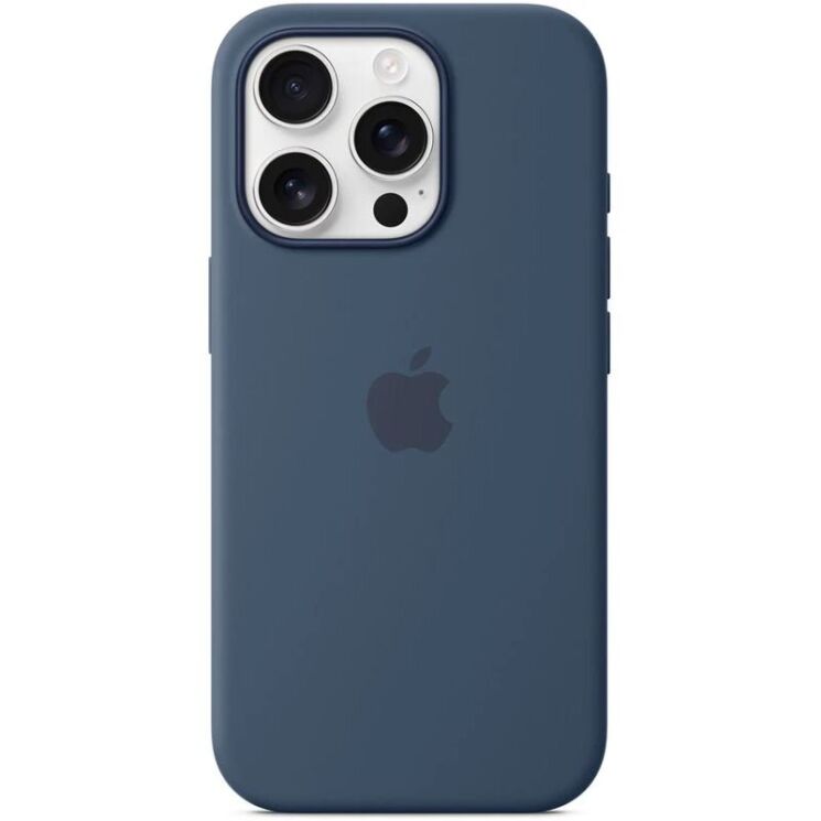 Захисний чохол Copiex Silicone Case with MagSafe для iPhone 16 Pro Max - Denim: фото 2 з 4