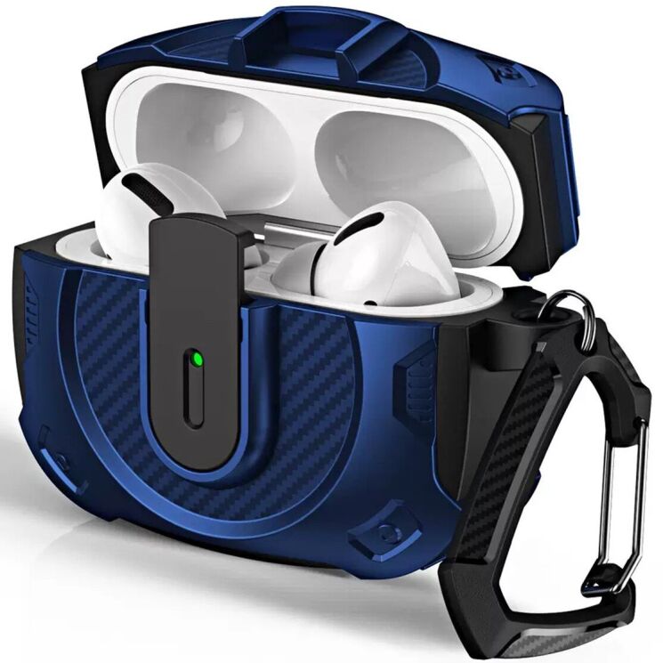 Захисний чохол COTECI Armor Case для AirPods 4 - Blue: фото 1 з 7