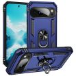 Противоударный чехол с подставкой Deexe Armor Case для Google Pixel 10 Pro XL - Blue (384728L)